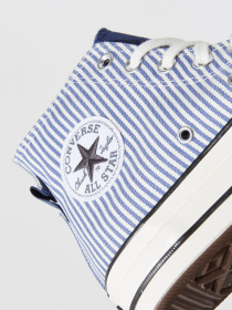 Кеды высокие CONVERSE Chuck 70 Crafted Stripe модель A00472C Фото