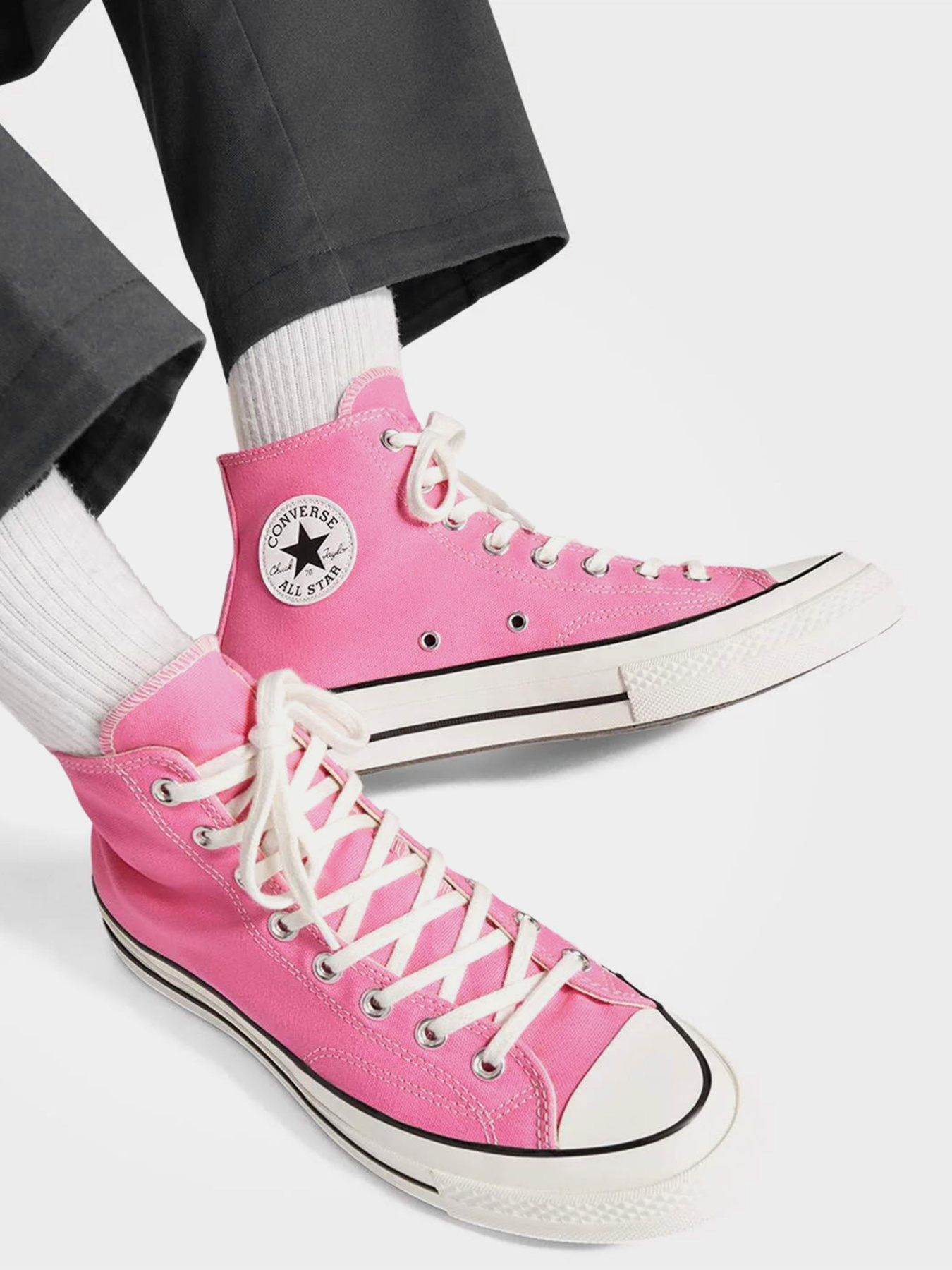 Кеды высокие CONVERSE CHUCK 70 VINTAGE CANVAS модель A08184C Кеды высокие CONVERSE CHUCK 70 VINTAGE CANVAS модель A08184C Фото