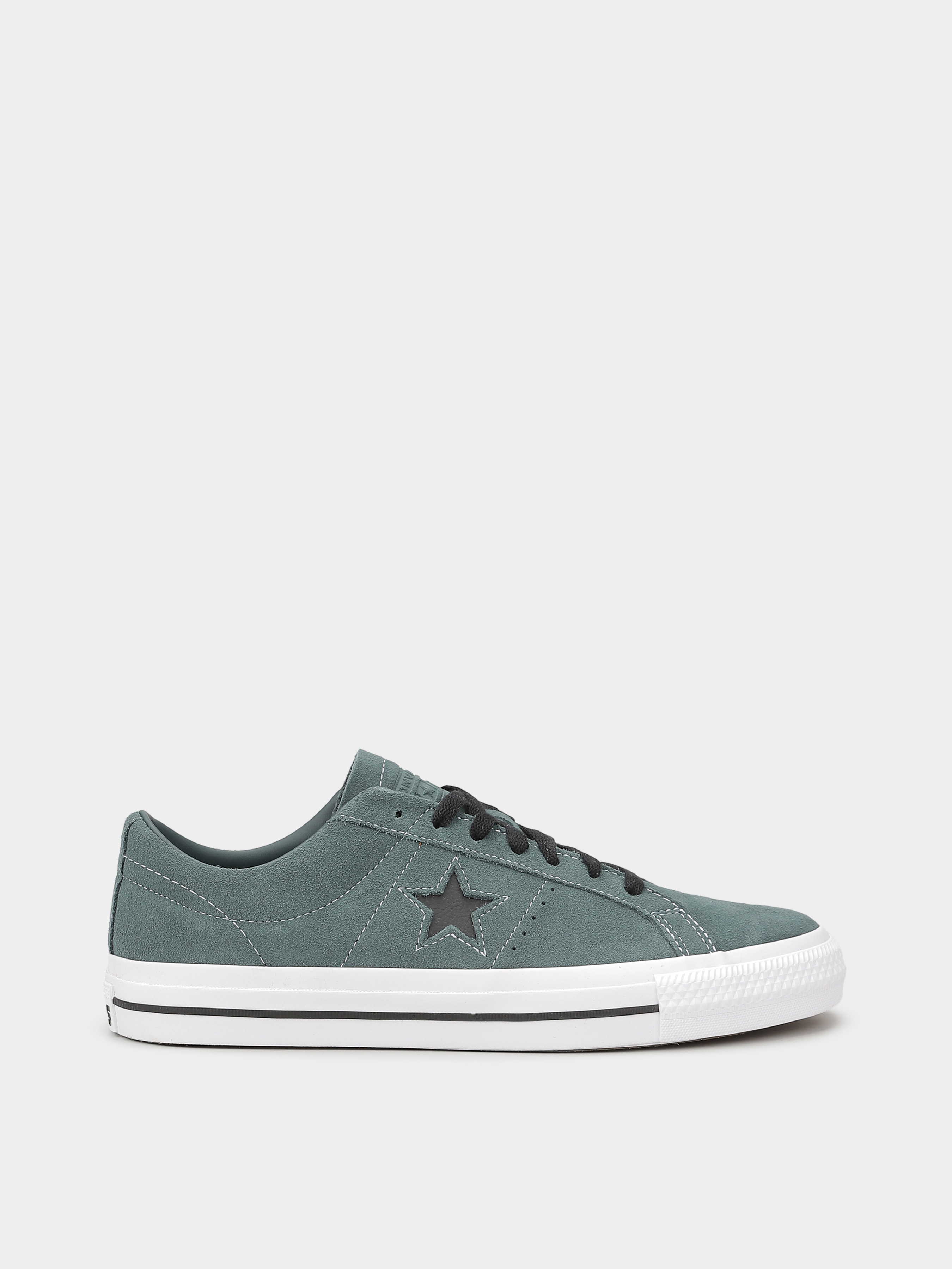 Чоловічі Кеди низькі CONVERSE ONE STAR PRO OX (CA554) колір зелений, матеріал шкіра/синтетичний матеріал CONVERSE - купити в Україні