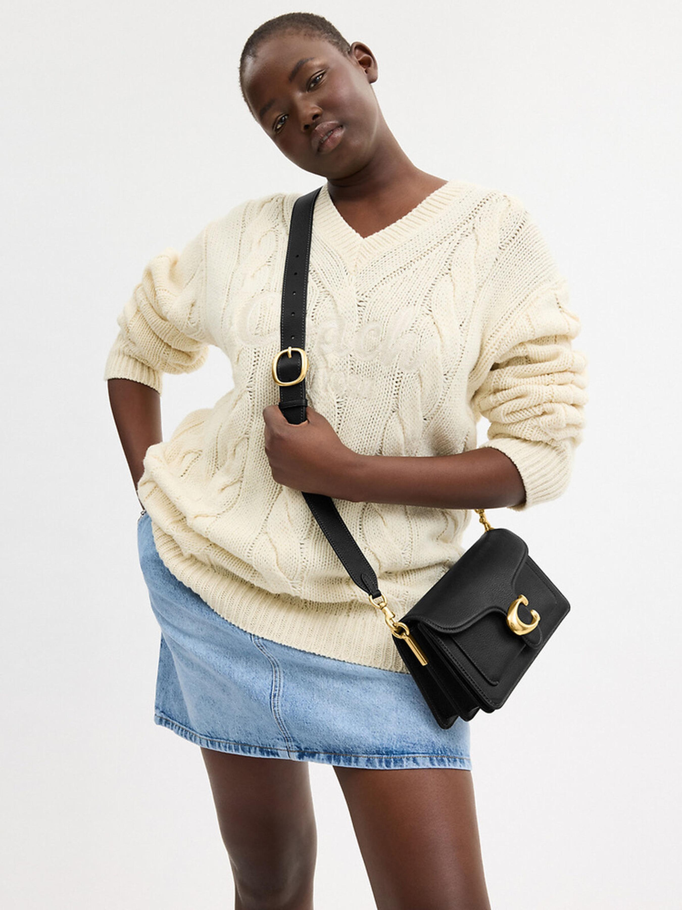 Сумка Coach модель CH857B4/BK Фото