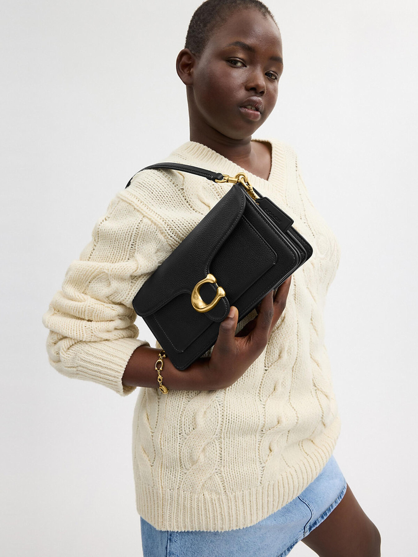 Сумка Coach модель CH857B4/BK Фото