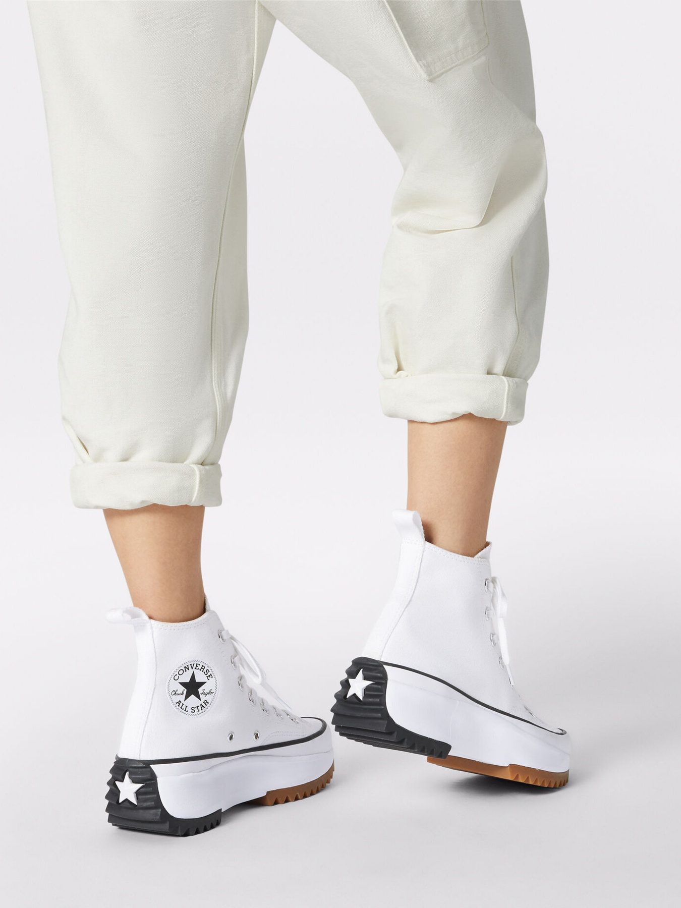 Кеды высокие CONVERSE Run Star Hike High Top модель 166799C Фото