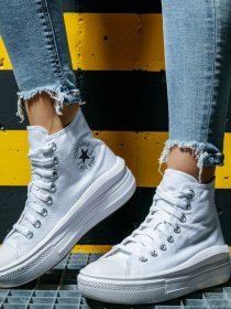 Кеды высокие CONVERSE Chuck Taylor All Star Move модель 568498C Фото