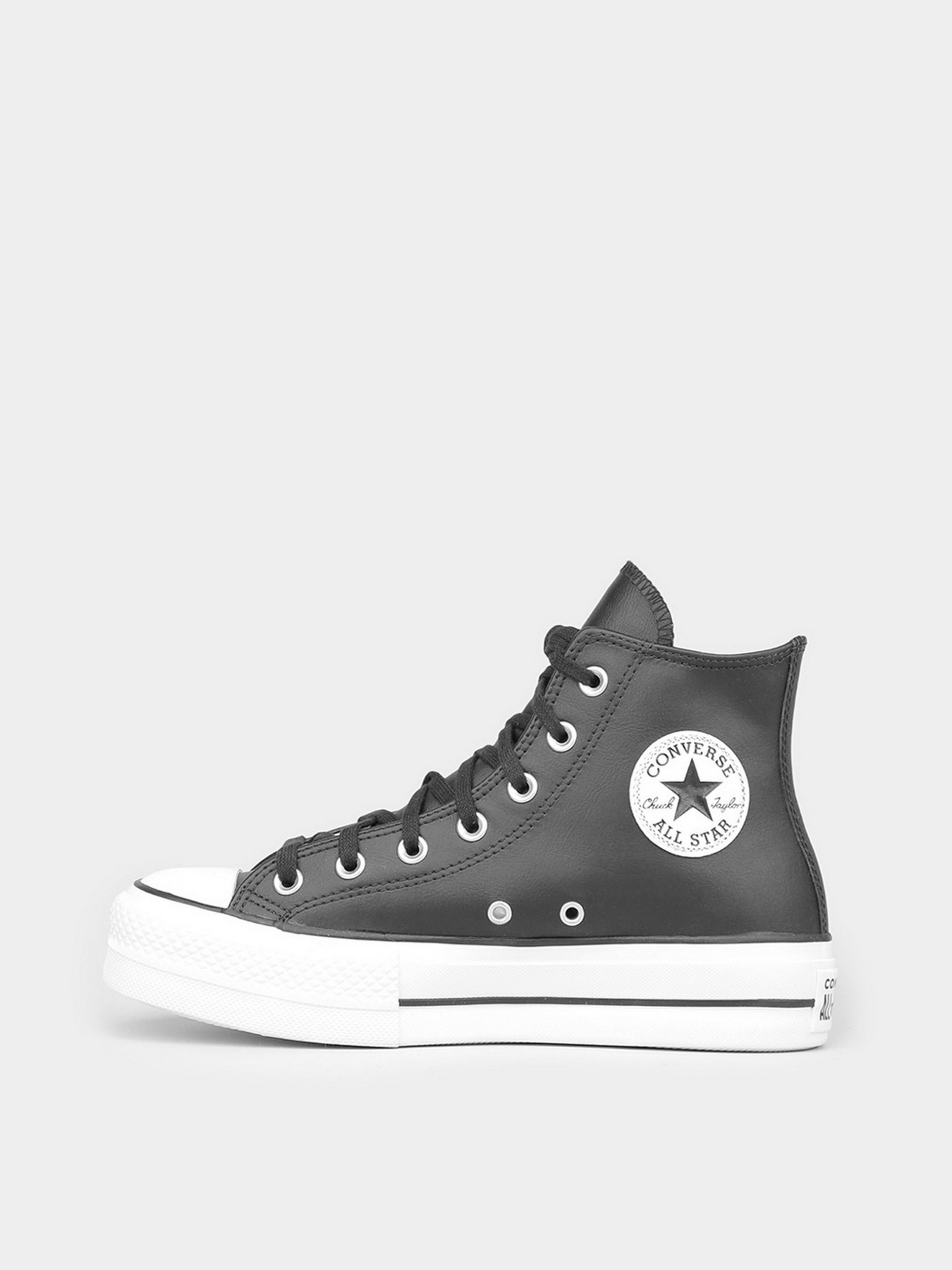 Кеды высокие CONVERSE Chuck Taylor All Star Lift Leather Hi модель 561675C Фото