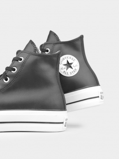 Кеди високі CONVERSE Chuck Taylor All Star Lift Leather Hi модель 561675C — фото 4 - INTERTOP