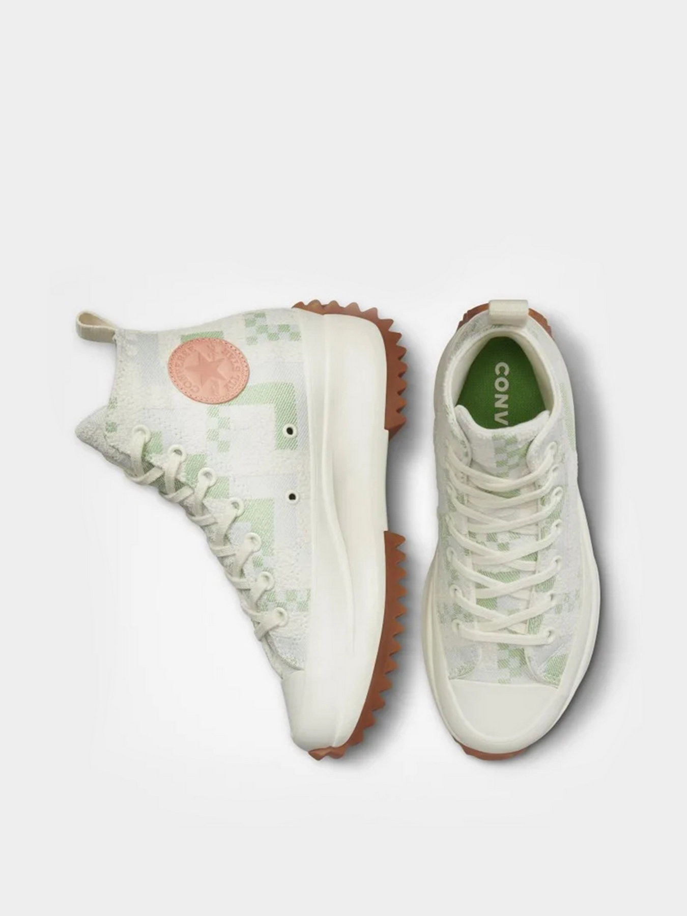 Кеды высокие CONVERSE Run Star Hike Crafted Jacquard Platform модель 172715C Фото