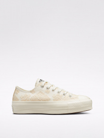 Кеды низкие CONVERSE Chuck Taylor All Star Lift Festival Broderie модель A02225C Фото