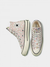 Кеды высокие CONVERSE Chuck 70 Fruits & Florals модель A03555C Фото