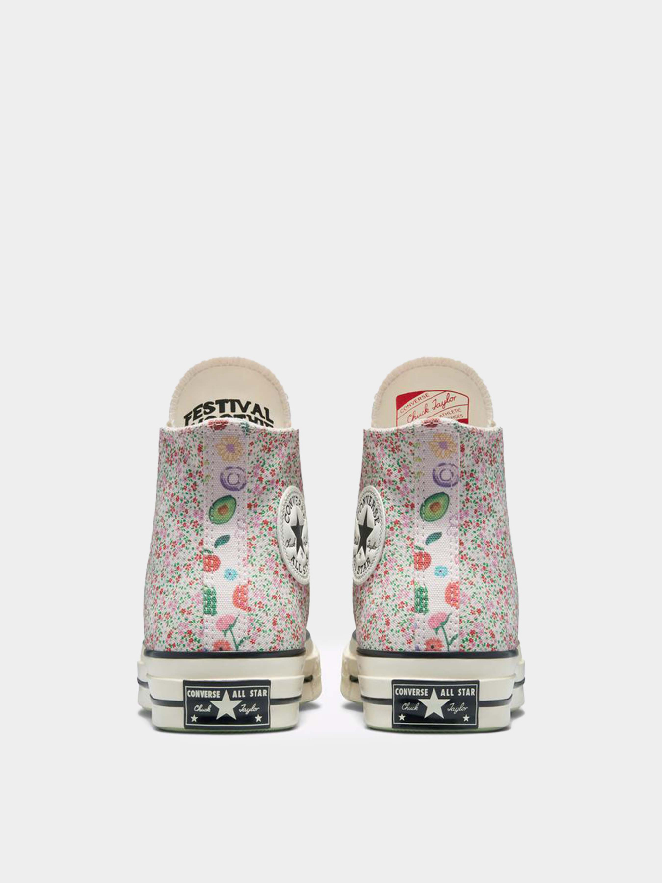Кеди високі CONVERSE Chuck 70 Fruits & Florals модель A03555C Фото