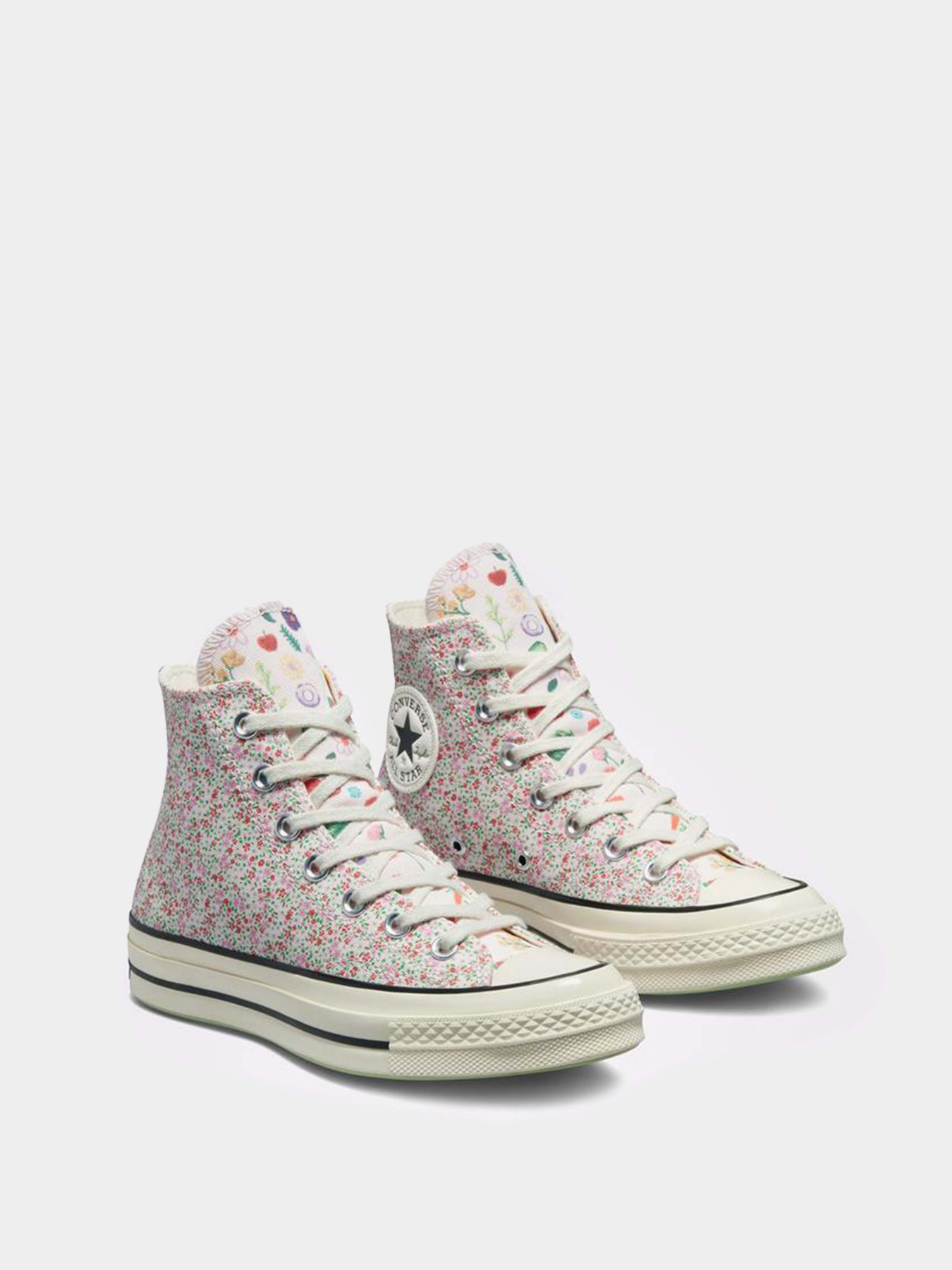 Кеди високі CONVERSE Chuck 70 Fruits & Florals модель A03555C Фото