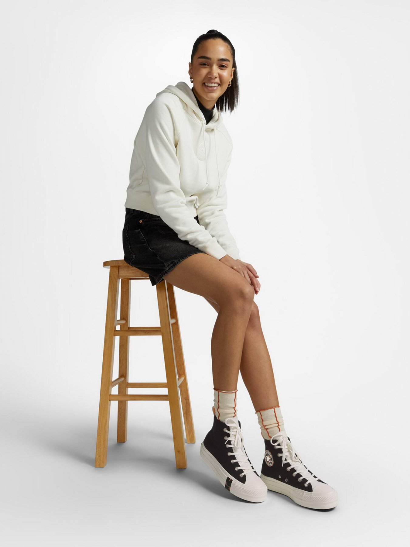 Кеды высокие CONVERSE Chuck Taylor All Star Lift модель A05257C Фото