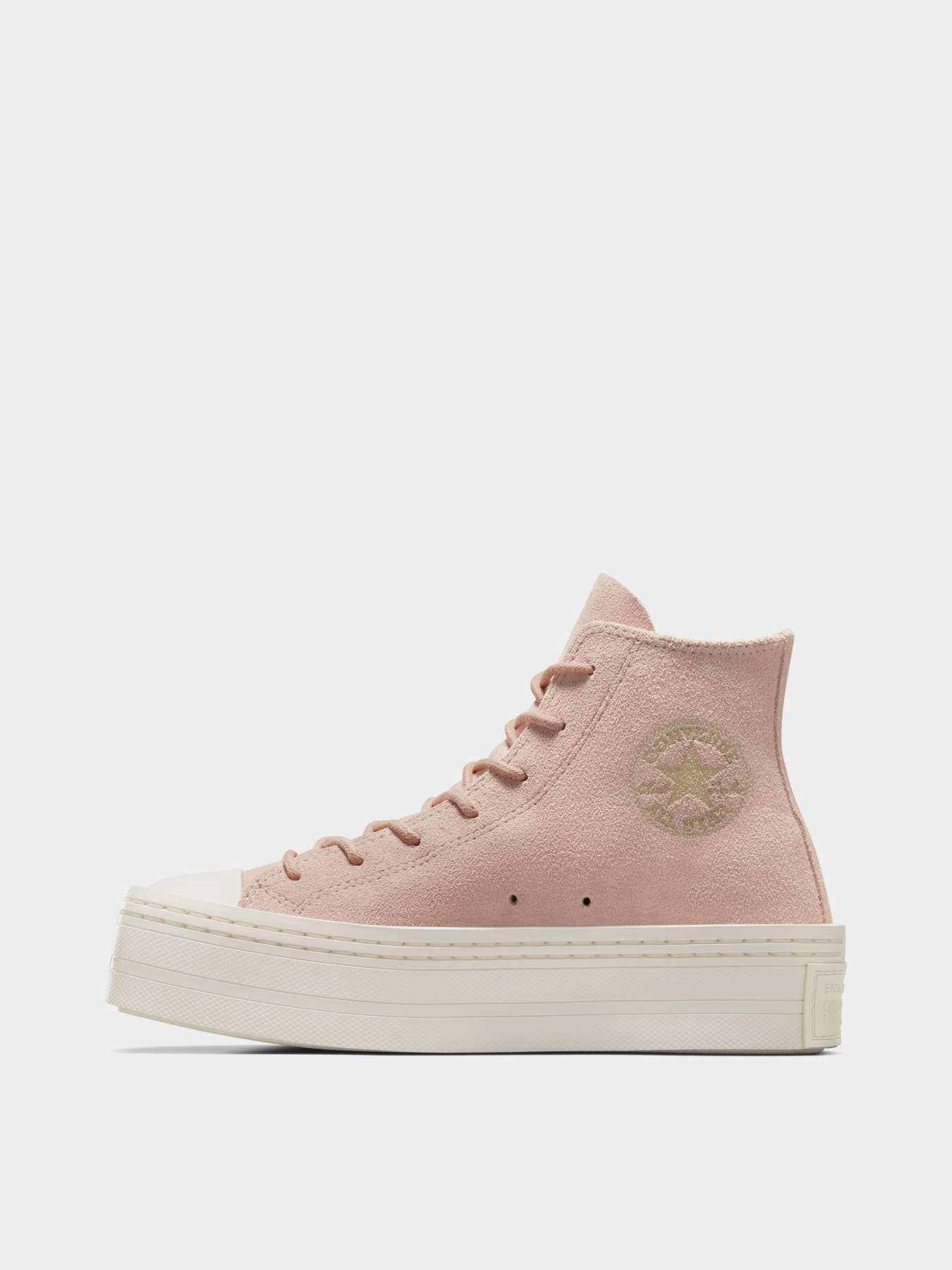 Кеды высокие CONVERSE Chuck Taylor All Star Modern Lift Platform Mono Suede модель A04663C Фото
