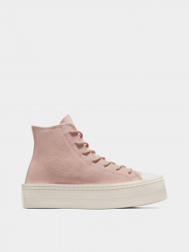 Кеды высокие CONVERSE Chuck Taylor All Star Modern Lift Platform Mono Suede модель A04663C Фото