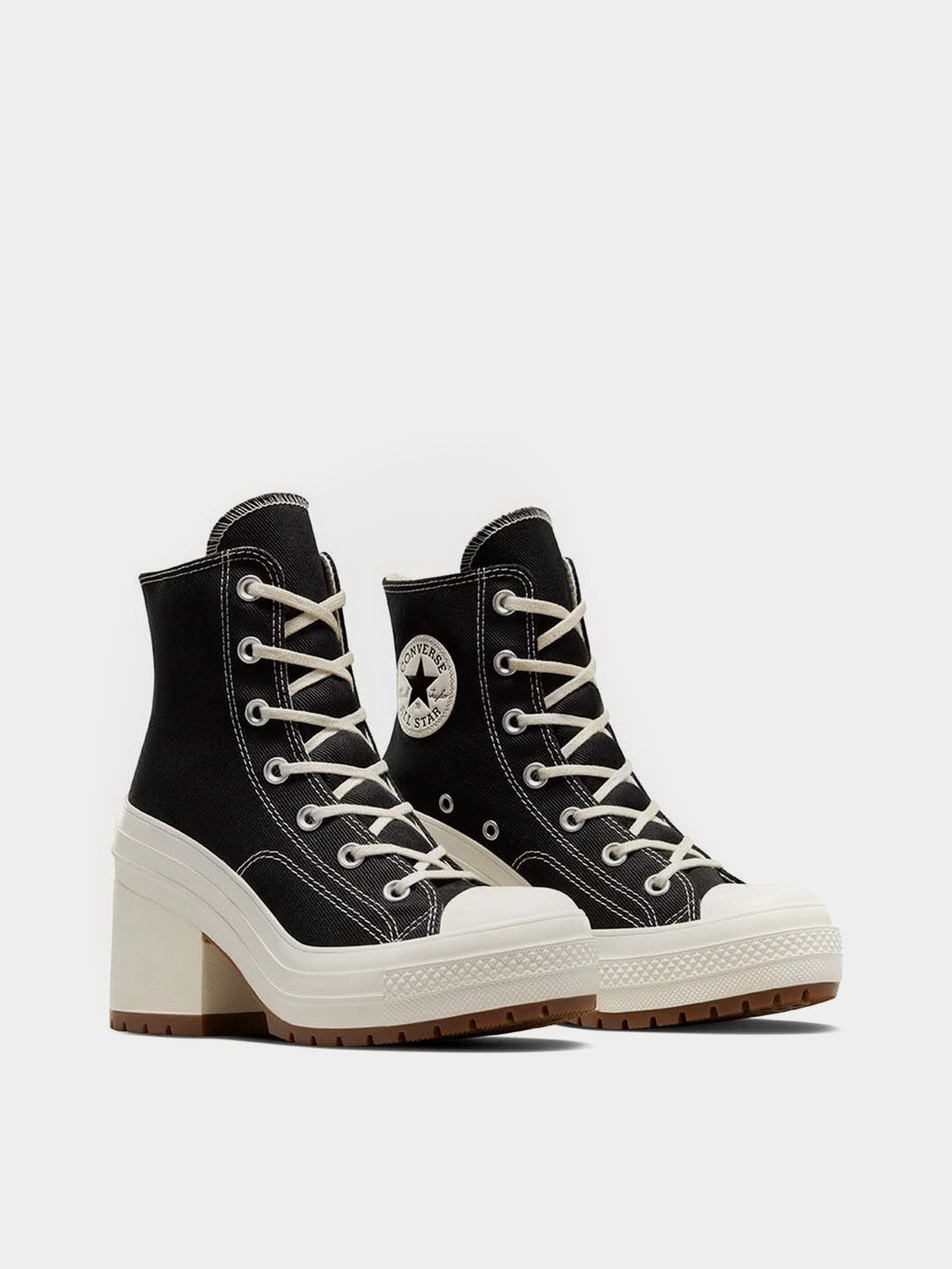 Кеды высокие CONVERSE Chuck 70 De Luxe Heel модель A05347C Фото