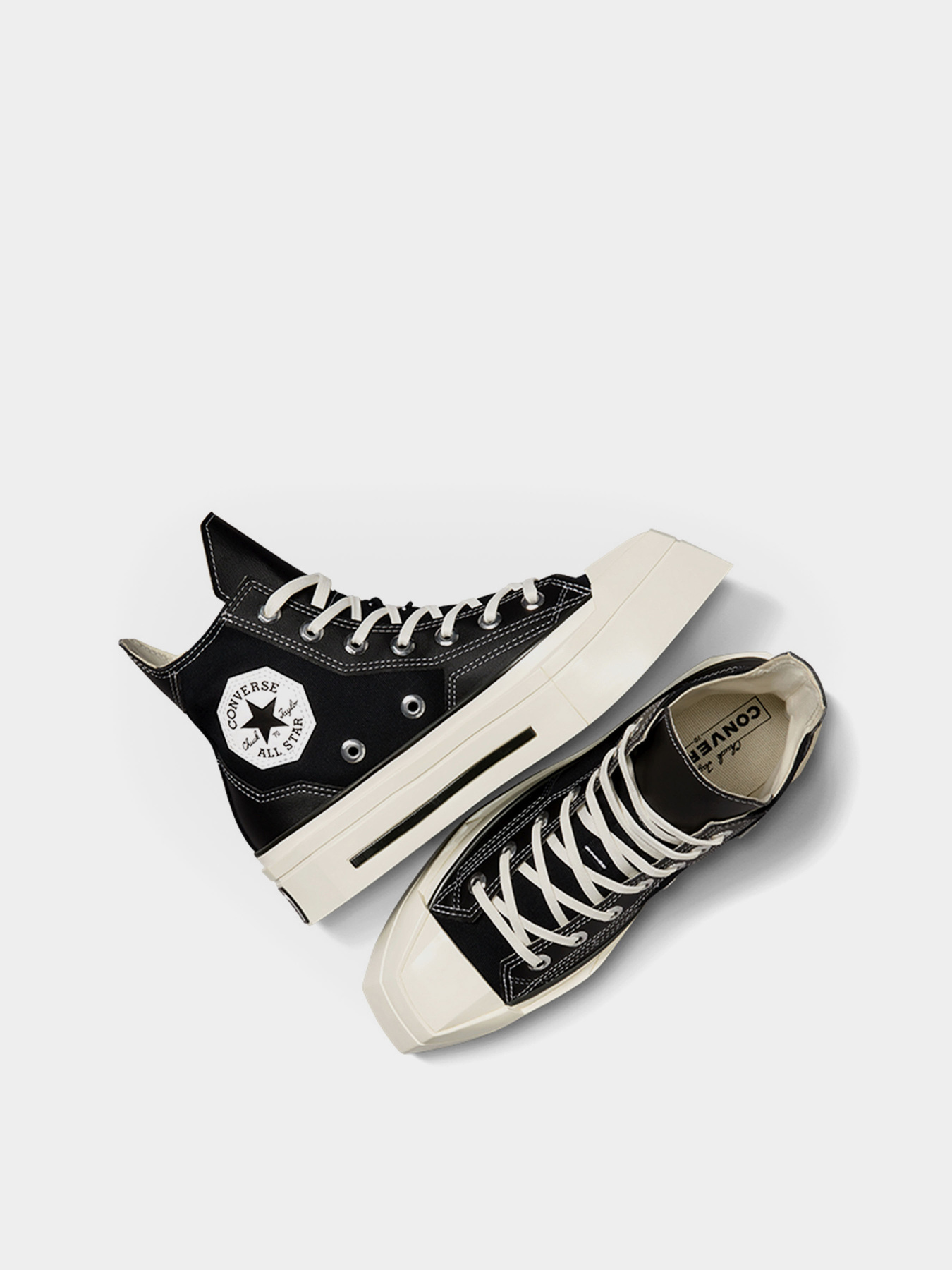 Кеди високі CONVERSE Chuck 70 De Luxe Squared Hi модель A06435C Фото
