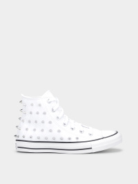 Білий - Кеди високі CONVERSE Chuck Taylor All Star Studded