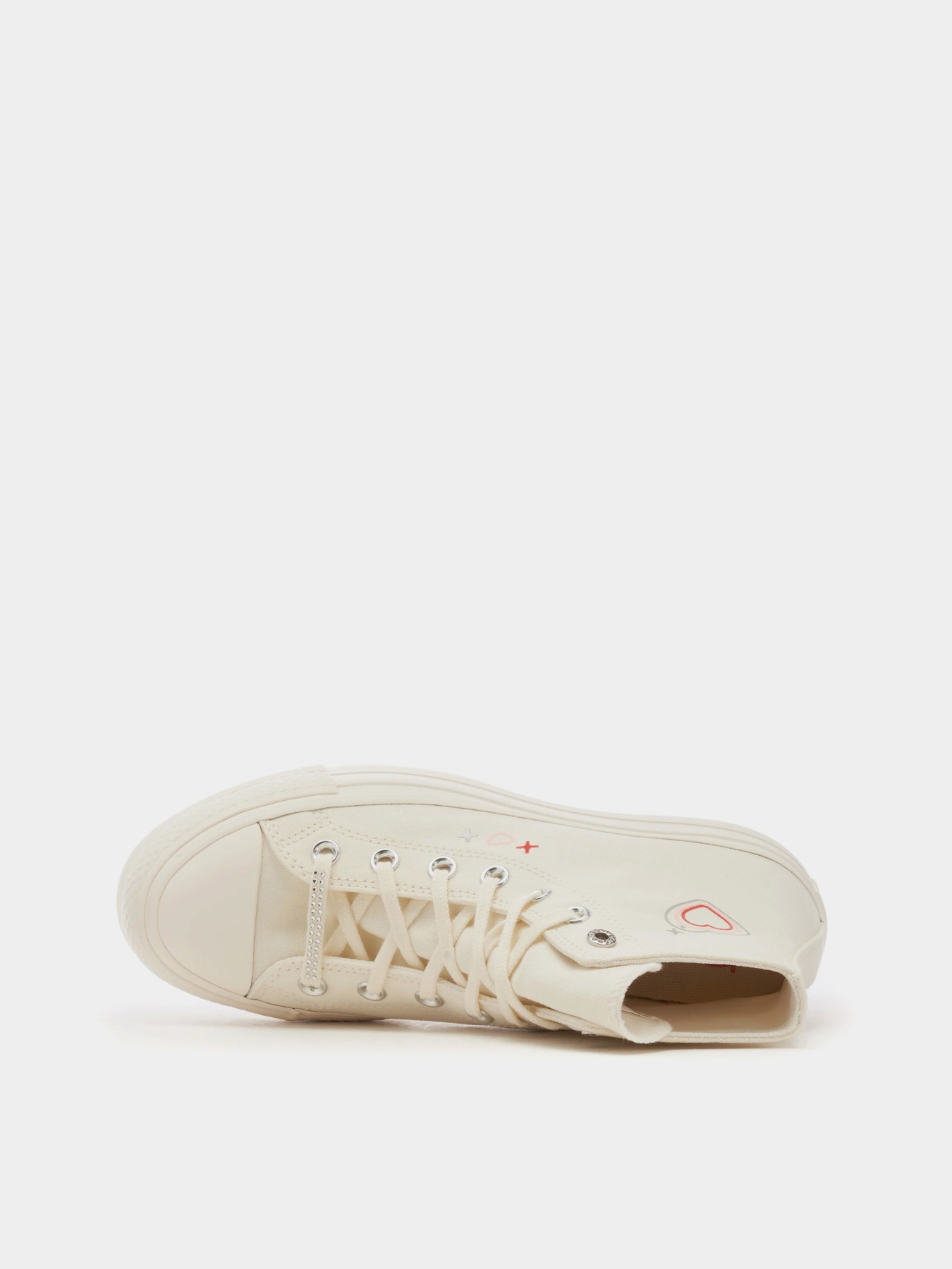 Кеды высокие CONVERSE Chuck Taylor All Star Lift Platform Y2K Heart модель A09114C Фото