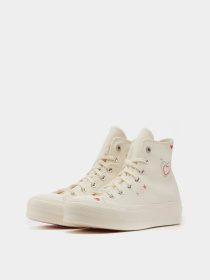 Кеды высокие CONVERSE Chuck Taylor All Star Lift Platform Y2K Heart модель A09114C Фото