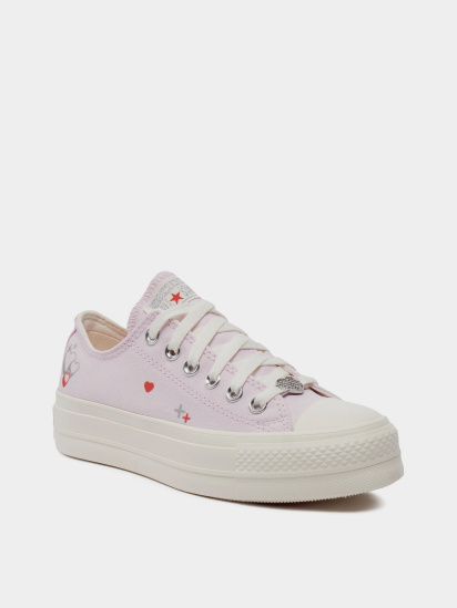 Кеди низькі CONVERSE Chuck Taylor All Star Lift Platform Y2K Heart модель A09115C — фото - INTERTOP