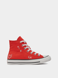 Червоний - Кеди високі CONVERSE Chuck Taylor All Star Y2K Heart