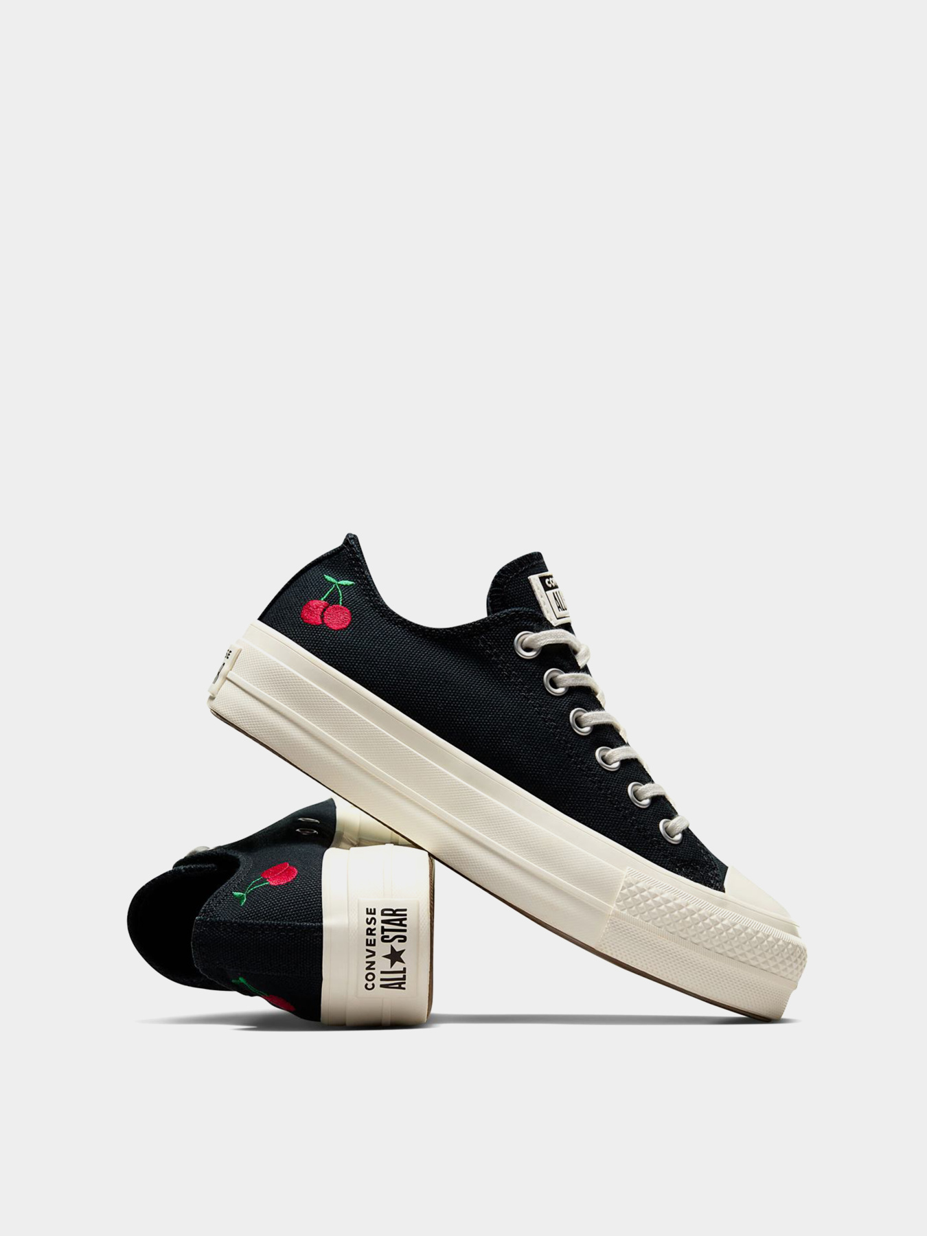 Кеды низкие CONVERSE Chuck Taylor All Star Lift Platform Cherries модель A08862C Фото