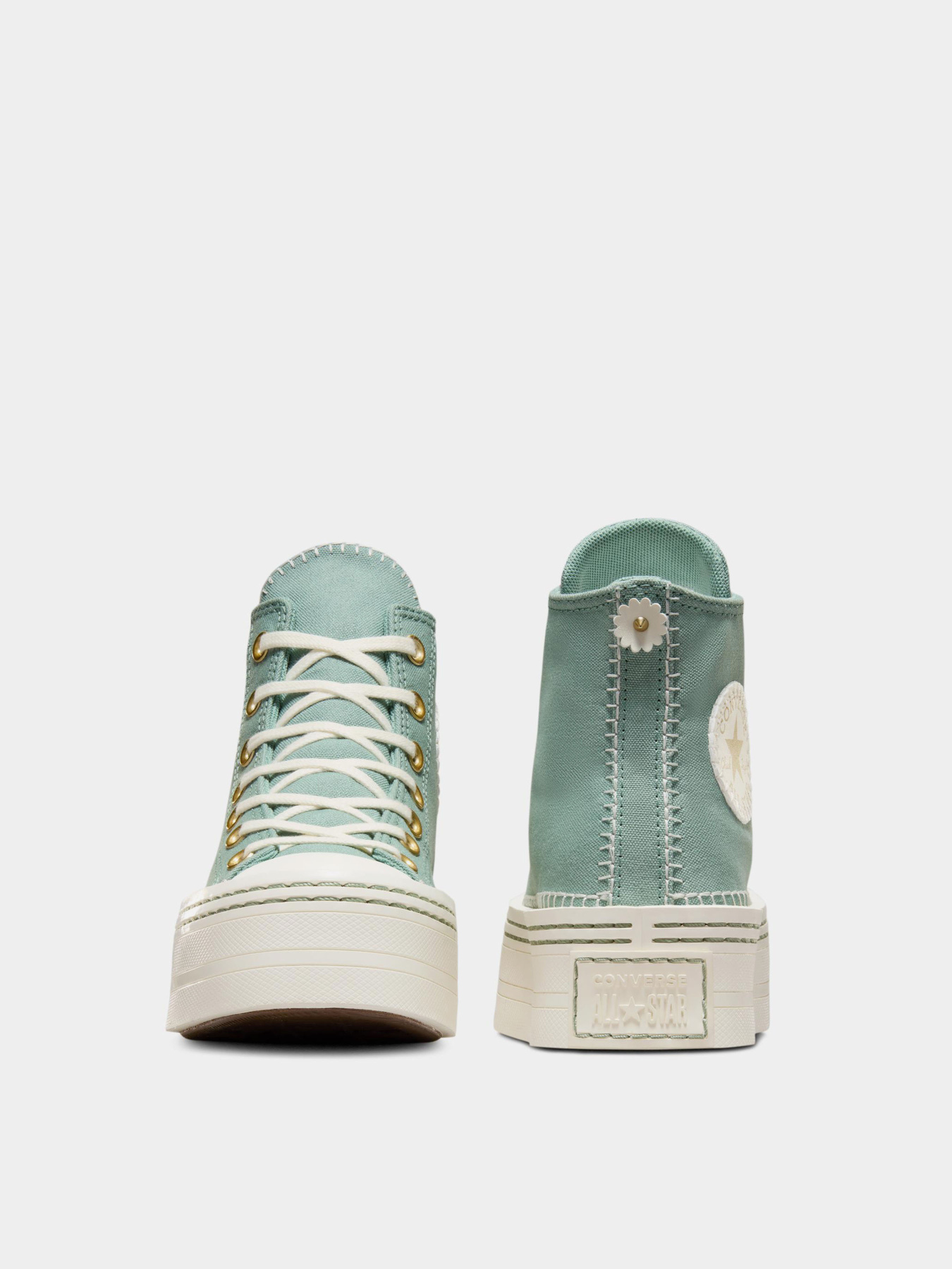 Кеды высокие CONVERSE Chuck Taylor All Star Modern Lift Platform Crafted Stitching модель A07547C Фото