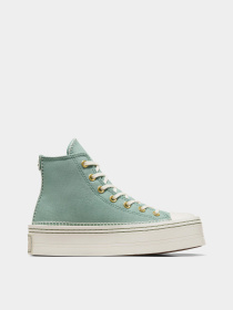 Кеды высокие CONVERSE Chuck Taylor All Star Modern Lift Platform Crafted Stitching модель A07547C Фото