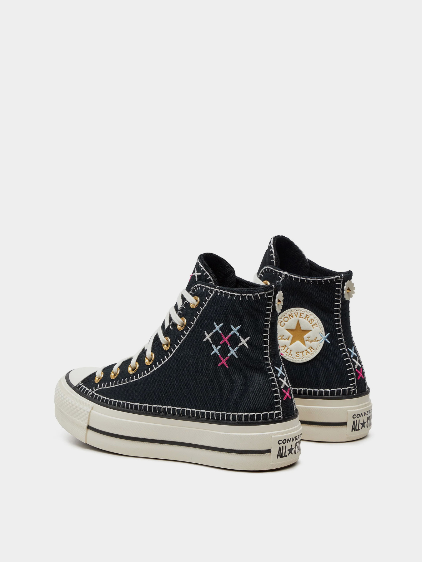 Кеды высокие CONVERSE Chuck Taylor All Star Lift Crafted Stitching Platform модель A08731C Фото