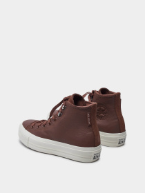 Кеды высокие CONVERSE Chuck Taylor All Star Lift Platform Water Repellent Leather модель A10362C Фото