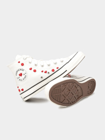 Кеди високі CONVERSE CHUCK TAYLOR ALL STAR VALENTIN модель A13650C Фото
