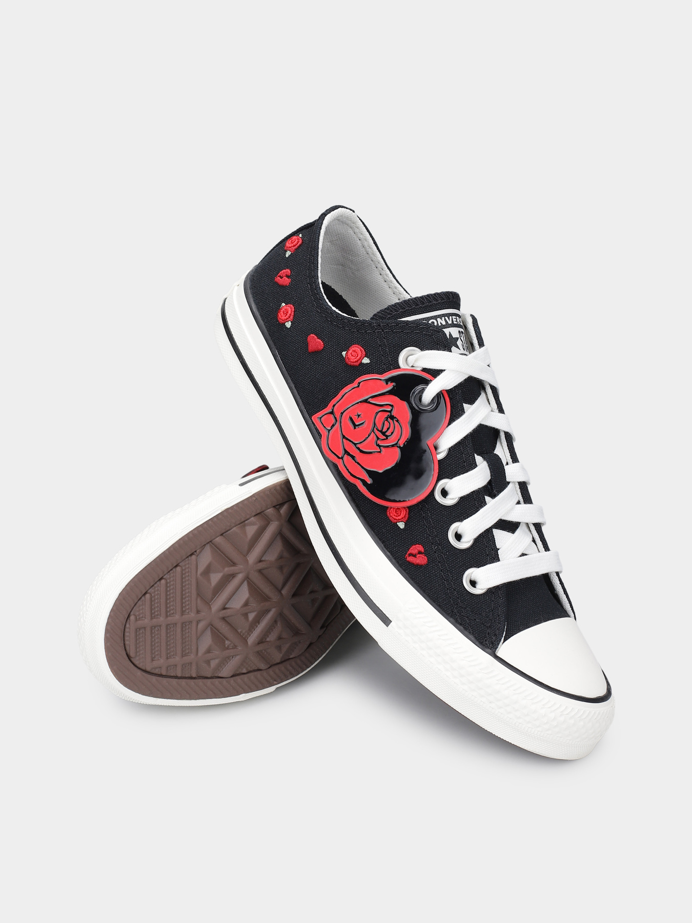 Кеды низкие CONVERSE Chuck Taylor All Star Roses модель A13651C Фото