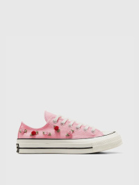 Розовый/серый - Кеды низкие CONVERSE Chuck 70 Valentine's Day