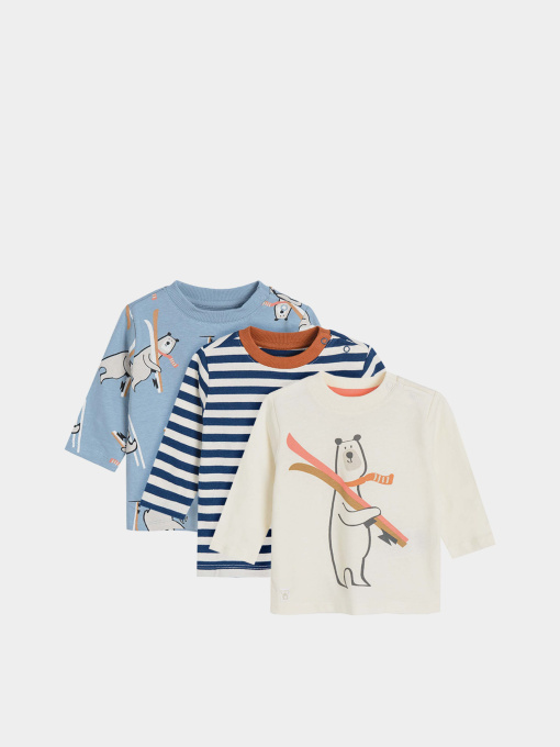 Набор лонгсливов COOL CLUB модель CCB2502207-00 Фото