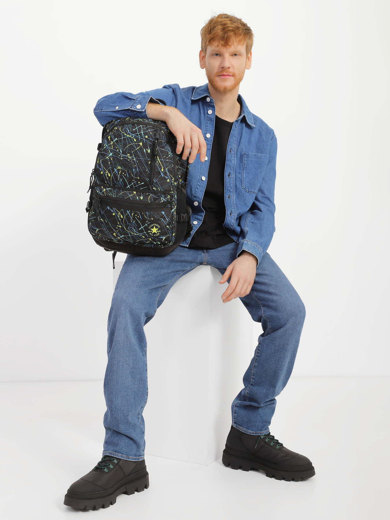 Повседневный рюкзак CONVERSE Straight Edge модель 10022408-498 Фото