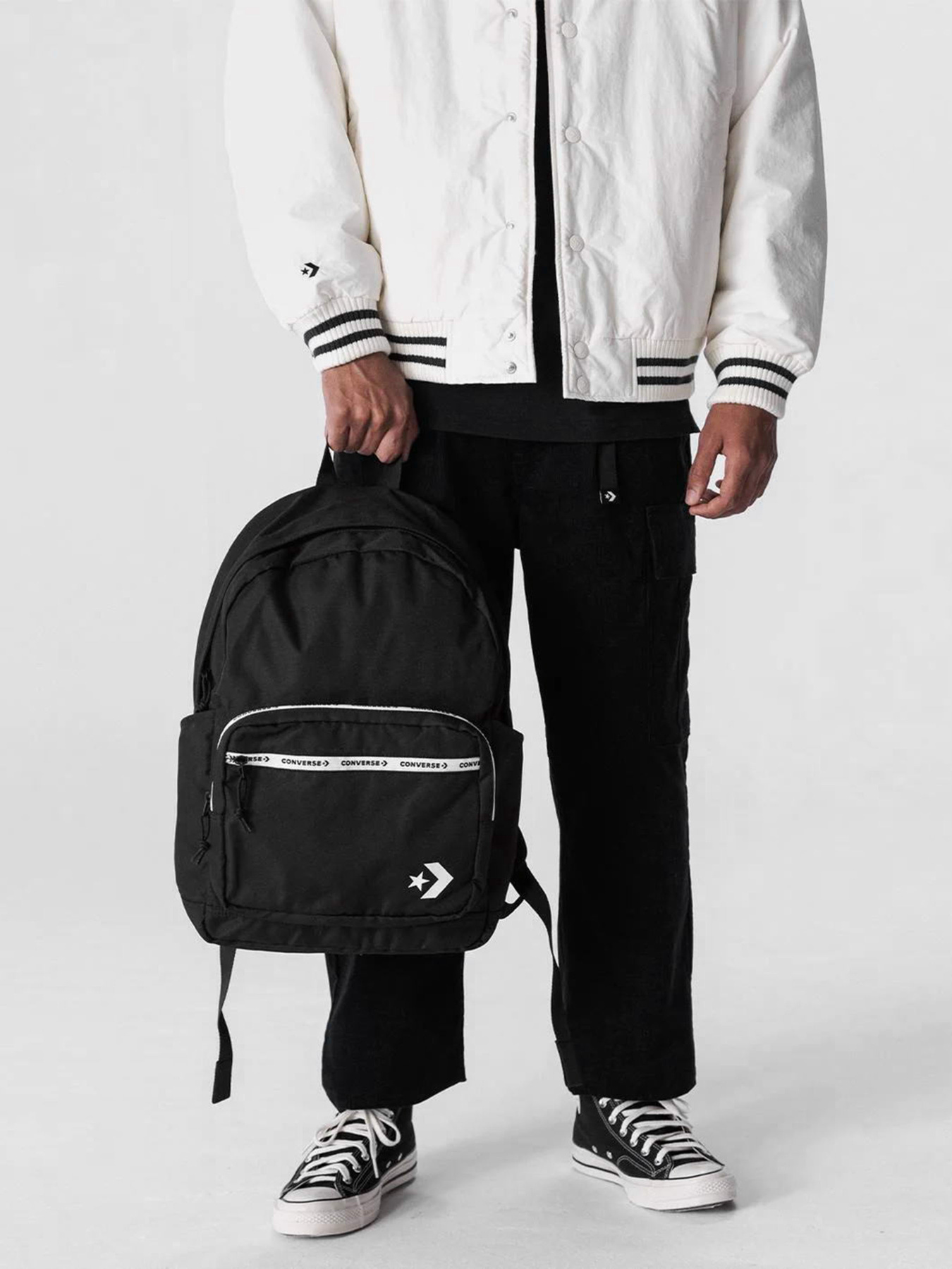 Рюкзак CONVERSE Go 2 - Large Logo Sc 21L модель 10025481-001 Фото