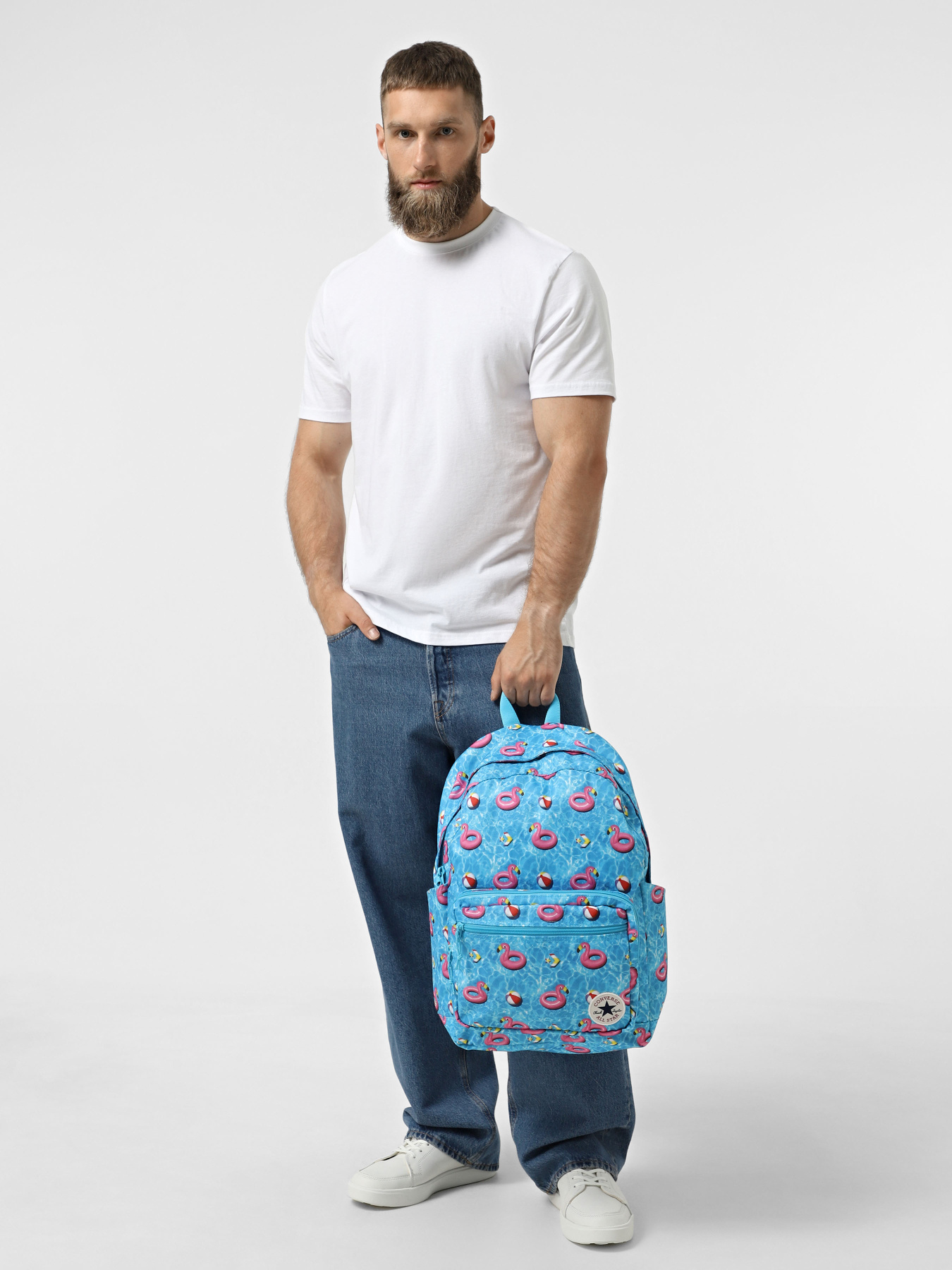 Рюкзак CONVERSE Go 2 Flamingo 25L модель 10028322-434 Фото