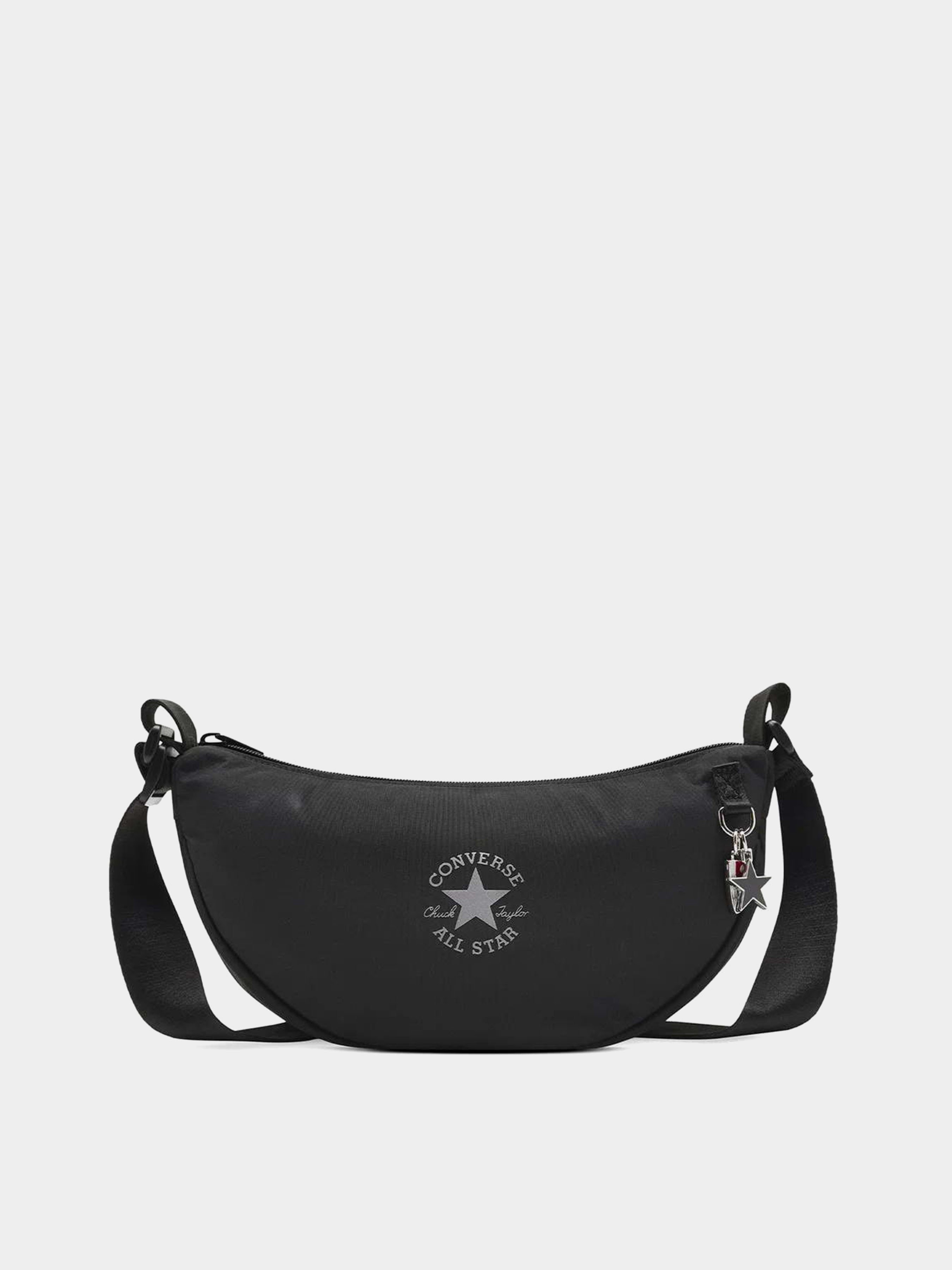 CONVERSE CAM HALF MOON Хобо (CD247) Жіноче, колір - Чорний, матеріал - Поліестер CONVERSE - купити в Україні