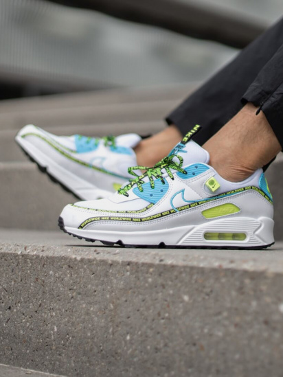 Кросівки NIKE Air Max 90 SE Worldwide модель CZ6419-100 — фото 4 - INTERTOP