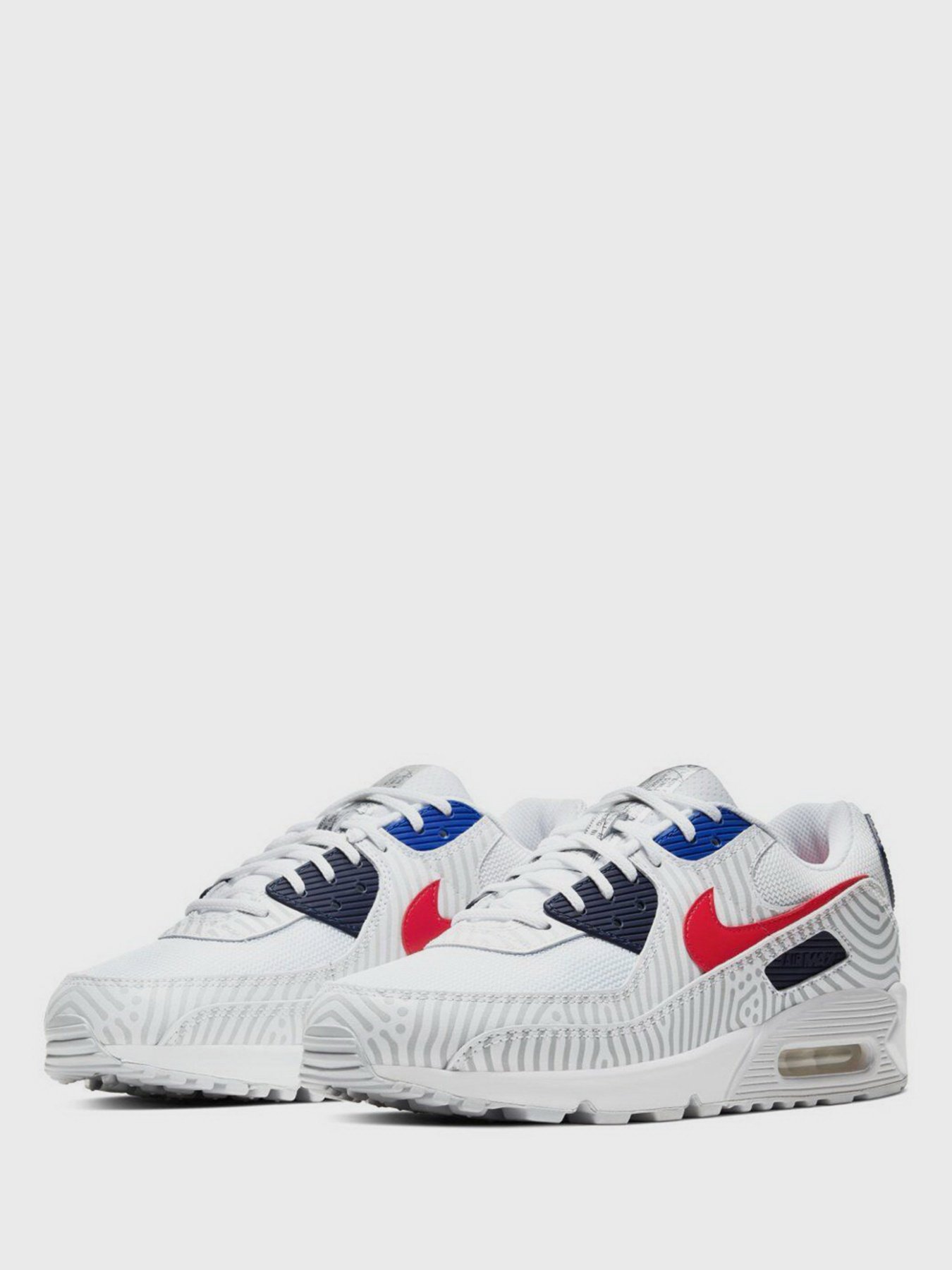 Кроссовки повседневные NIKE Air Max 90 Euro Tour модель CW7574-100 Фото