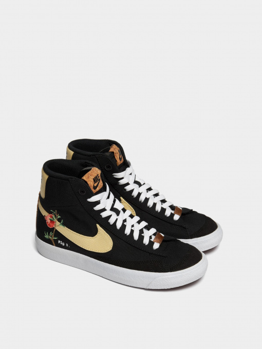 Кеды высокие NIKE Blazer Mid 77 Pomegranate модель CI1166-001 Фото