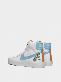 Кеди високі NIKE Blazer Mid 77 White Indigo модель CI1166-100 Фото