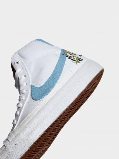 Кеди високі NIKE Blazer Mid 77 White Indigo модель CI1166-100 — фото 5 - INTERTOP