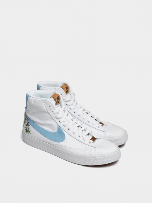 Кеды высокие NIKE Blazer Mid 77 White Indigo модель CI1166-100 Фото