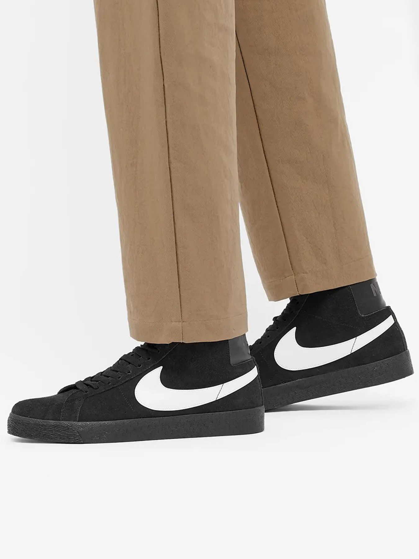 Кеды высокие NIKE SB Blazer Mid модель 864349-007 Фото