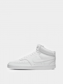 Кеды высокие NIKE Court Vision Mid модель CD5466-100 Фото