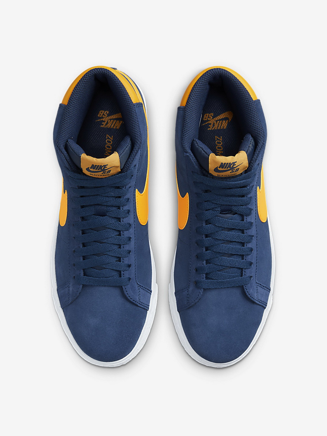 Кеды высокие NIKE SB Zoom Blazer Mid модель 864349-402 Фото