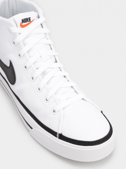 Кеди високі NIKE COURT LEGACY CANVAS MID модель DD0162-100 — фото 4 - INTERTOP