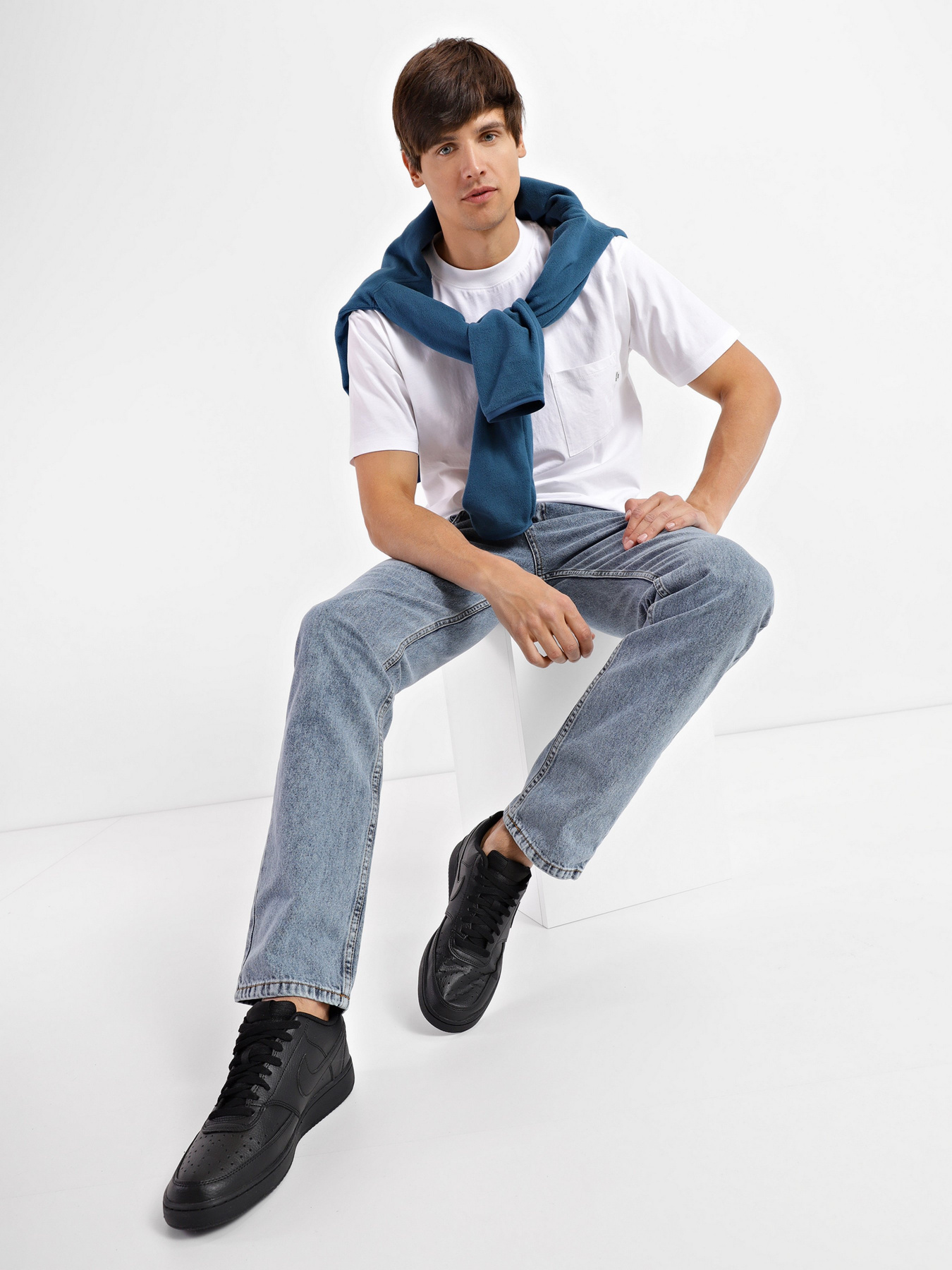 Кеди низькі NIKE Court Vision Low Next Nature модель DH2987-002 Фото