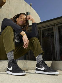 Кеды высокие NIKE Court Vision Mid Next Nature модель DN3577-001 Фото