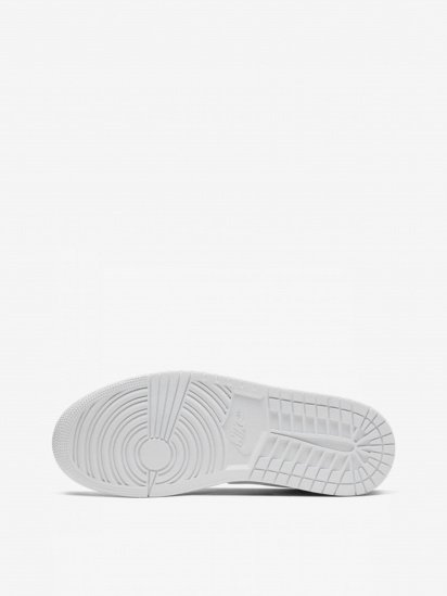 Кеди високі NIKE Air Jordan 1 Mid Triple White 2.0 модель 554724-130 — фото 4 - INTERTOP